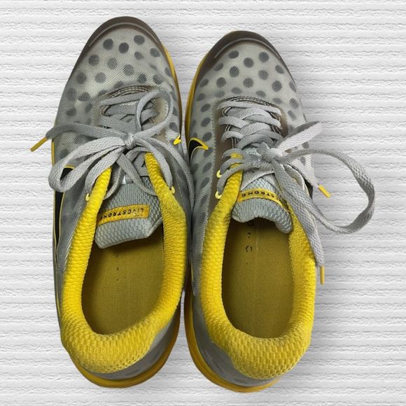 Nike Livestrong Women's Trainers Lunarshift Running Lightweight Size 7.5 - Picture 8 of 13